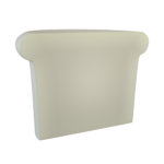 Tapón de silicona tipo sombrerete para barrica de vino